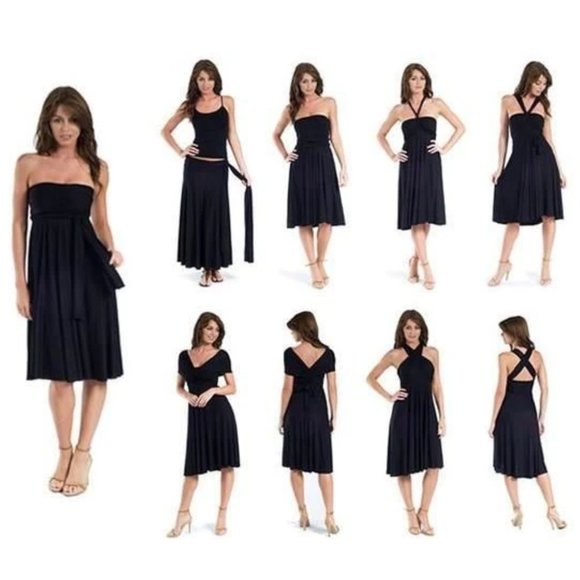 Elan 8-way convertible multi way skirt/dress Beach or Casual wear up to 8 ways - Picture 1 of 7